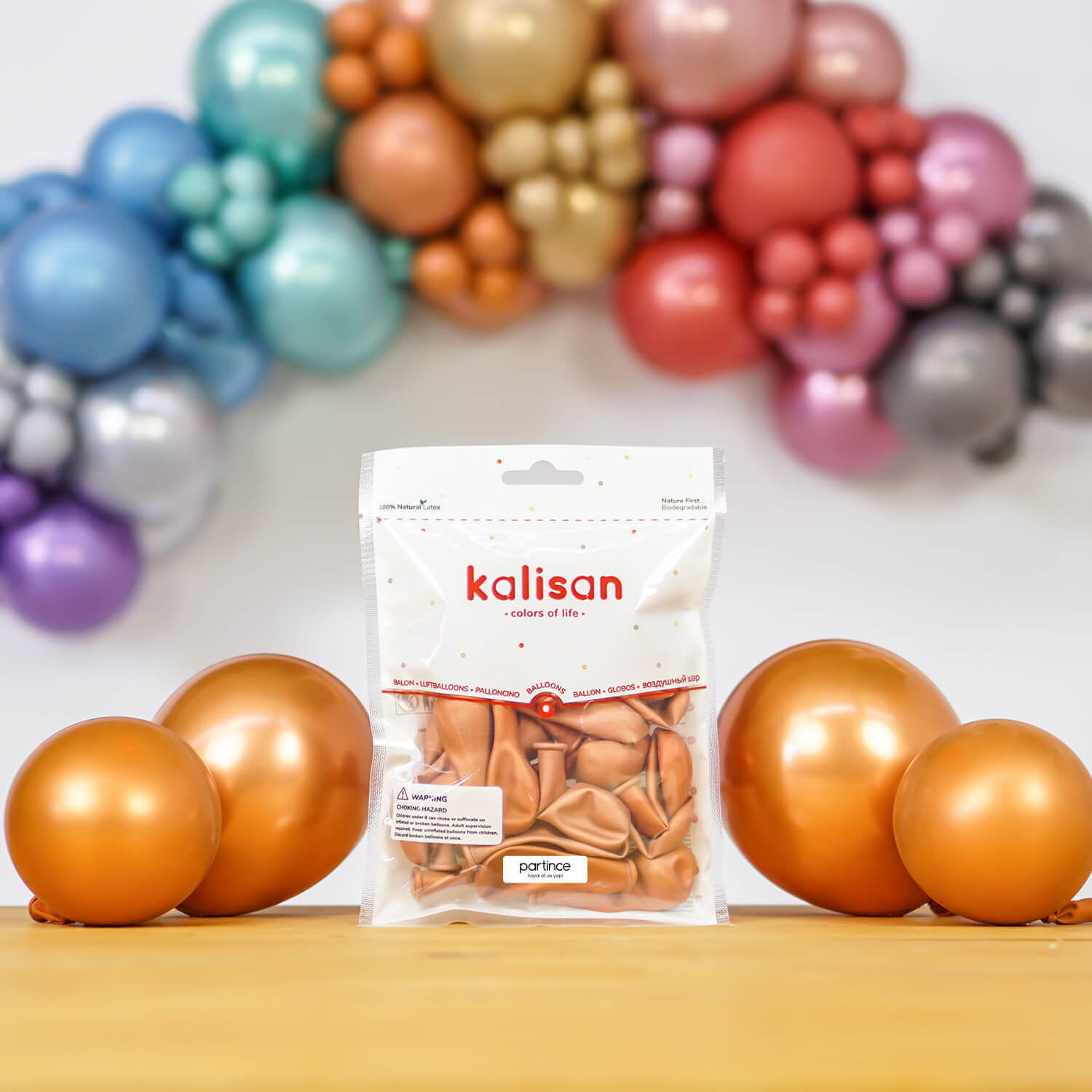 BALON KROM KALİSAN 5 İNÇ BAKIR 100 LÜ