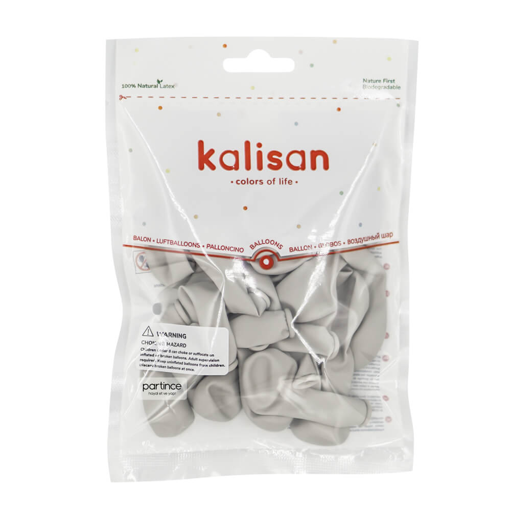 BALON RETRO KALİSAN 5 İNÇ DUMAN 100 LÜ