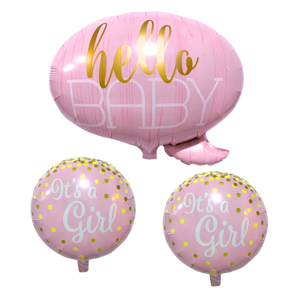 FOLYO BALON HELLO BABY SET 24 İNÇ-18 İNÇ