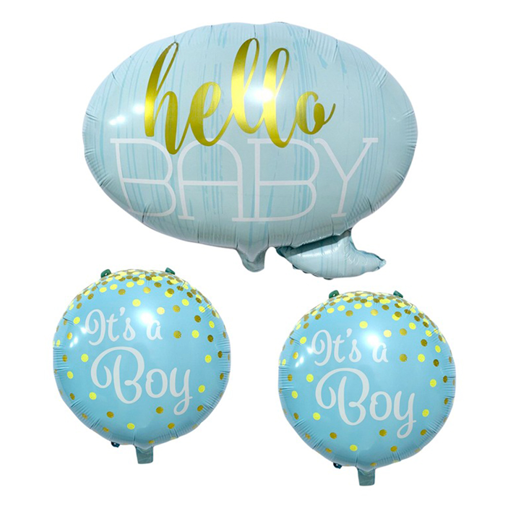 FOLYO BALON HELLO BABY SET 24 İNÇ-18 İNÇ