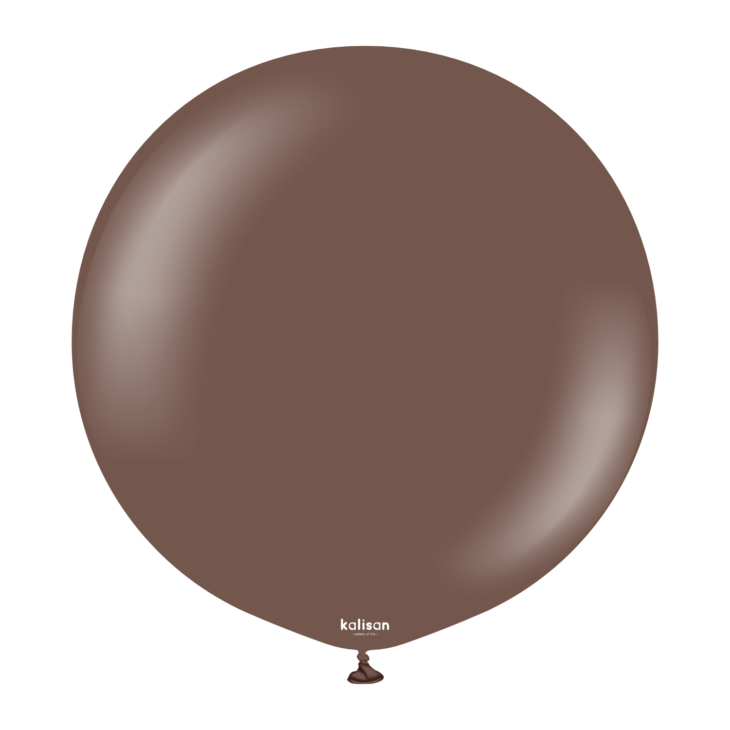 BALON PASTEL KALİSAN 24 İNÇ CHOCOLATE BROWN 2 Lİ
