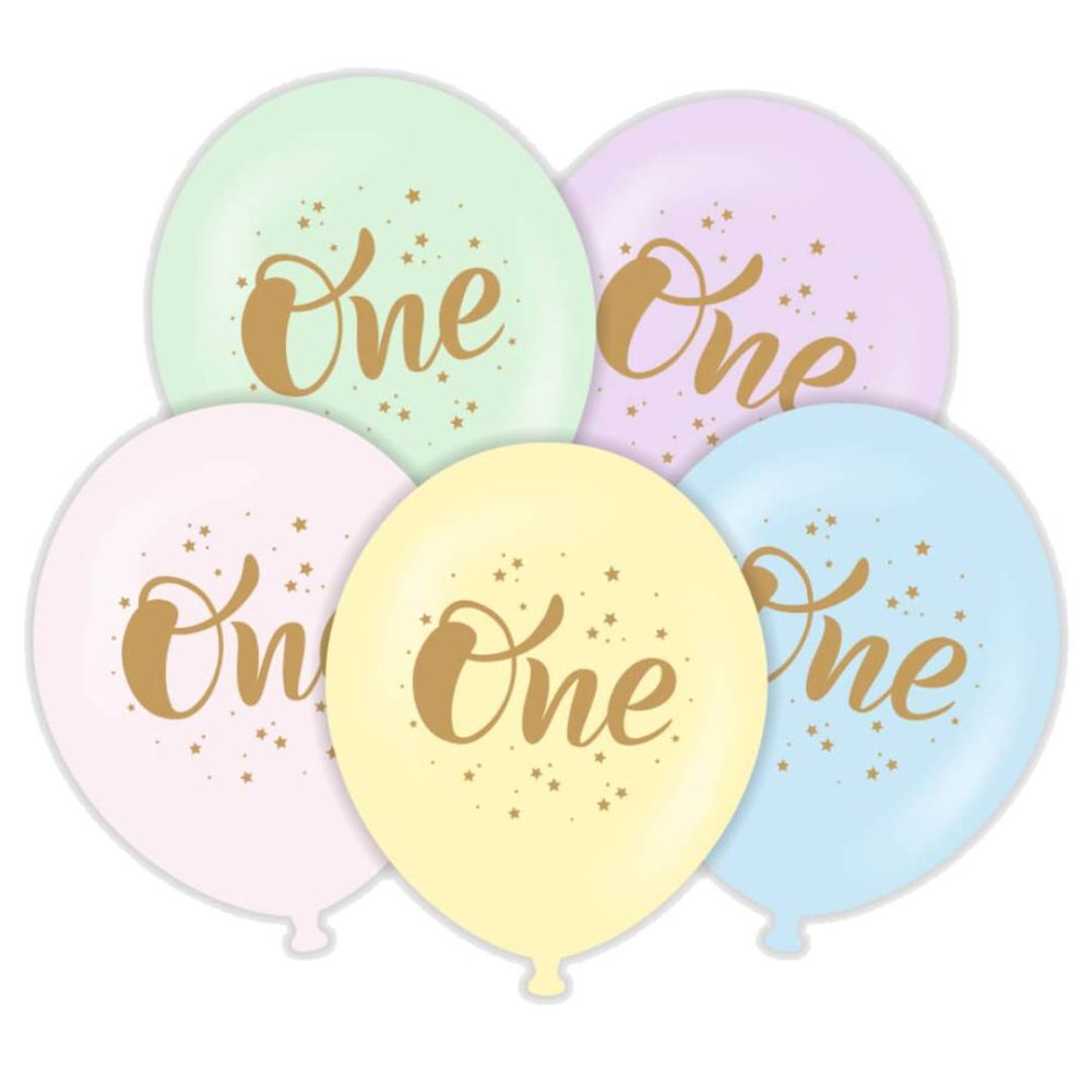 BALON BASK.KALİSAN 12 İNÇ MAKARON ONE 25 Lİ