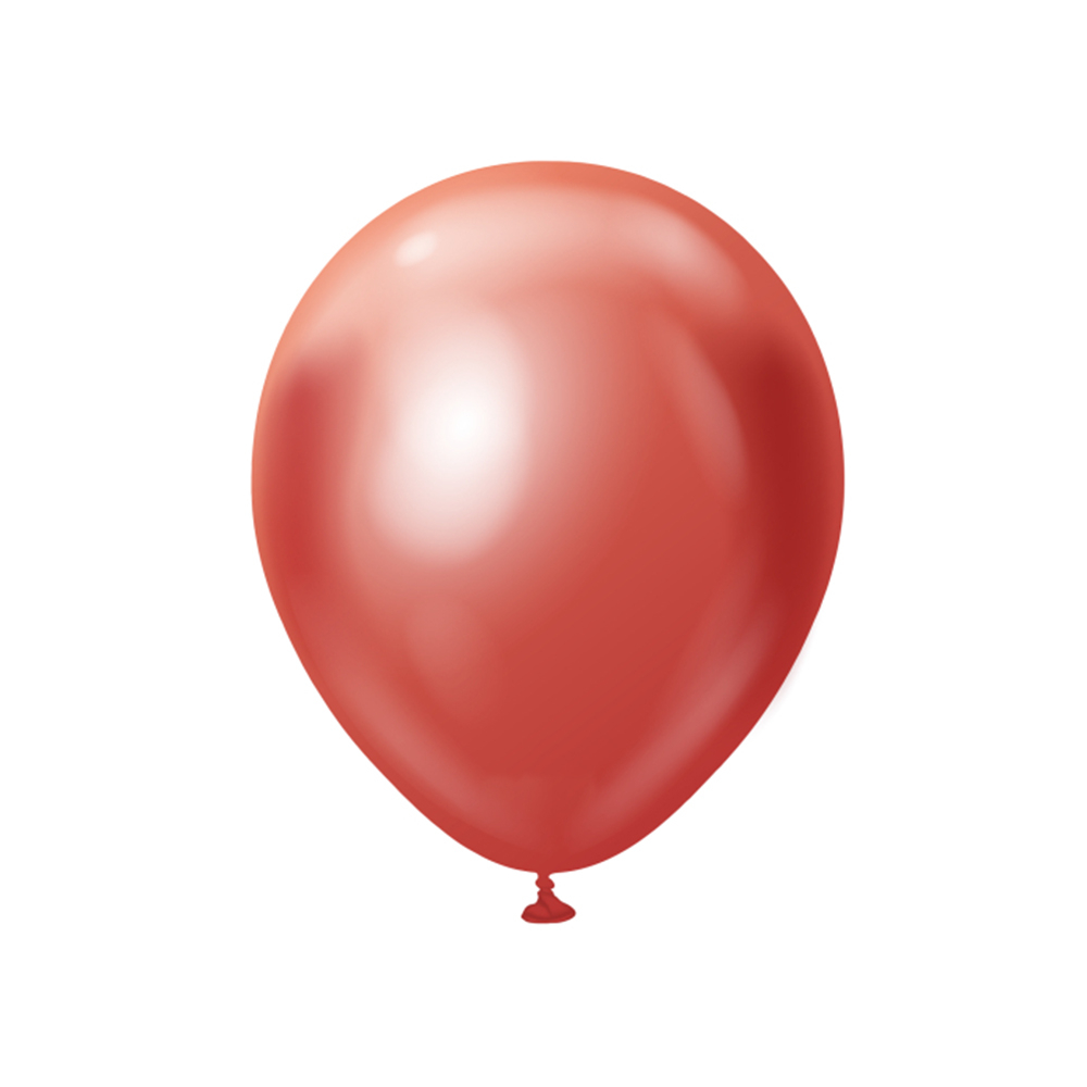 BALON KROM KALİSAN 12 İNÇ AYNA KIRMIZI 50 Lİ