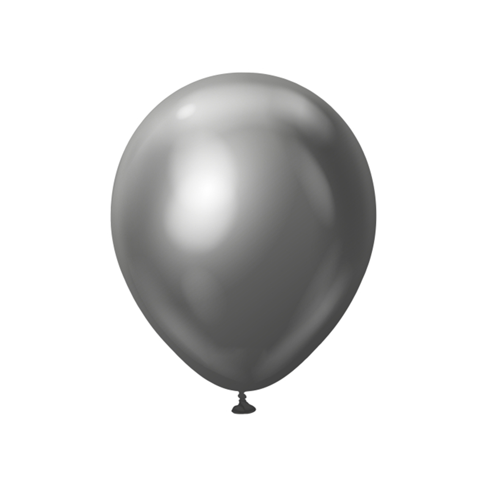 BALON KROM KALİSAN 12 İNÇ AYNA SİYAH 50 Lİ