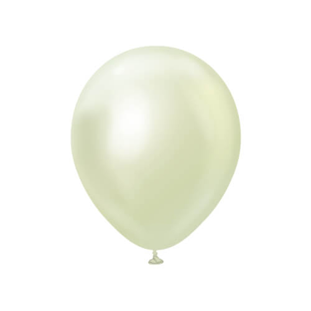 BALON KROM KALİSAN 12 İNÇ AYNA YEŞİL ALTIN 50 Lİ