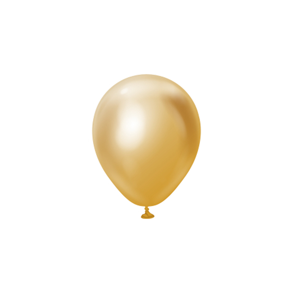 BALON KROM KALİSAN 5 İNÇ ALTIN 100 LÜ