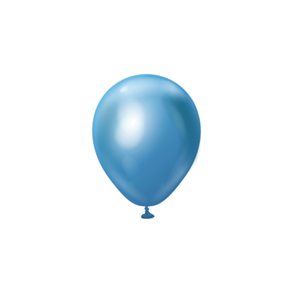 BALON KROM KALİSAN 5 İNÇ MAVİ 100 LÜ