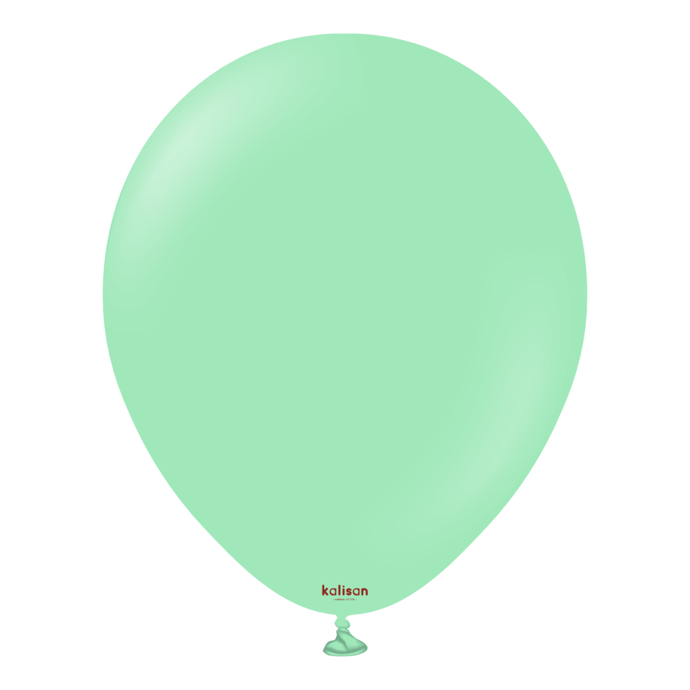 BALON MAKARON KALİSAN 5 İNÇ MİNT YEŞİLİ 100 LÜ