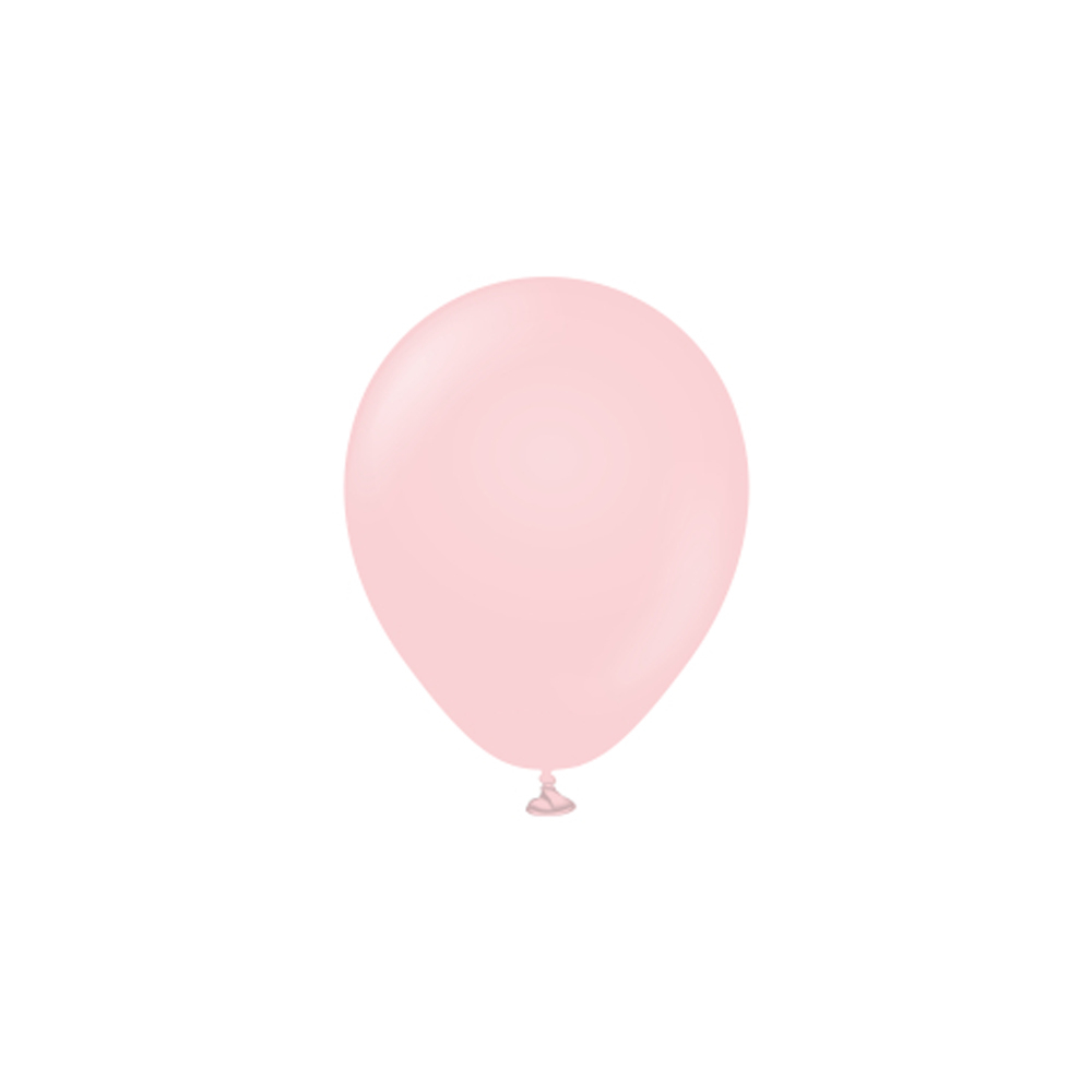 BALON MAKARON KALİSAN 5 İNÇ PEMBE 100 LÜ