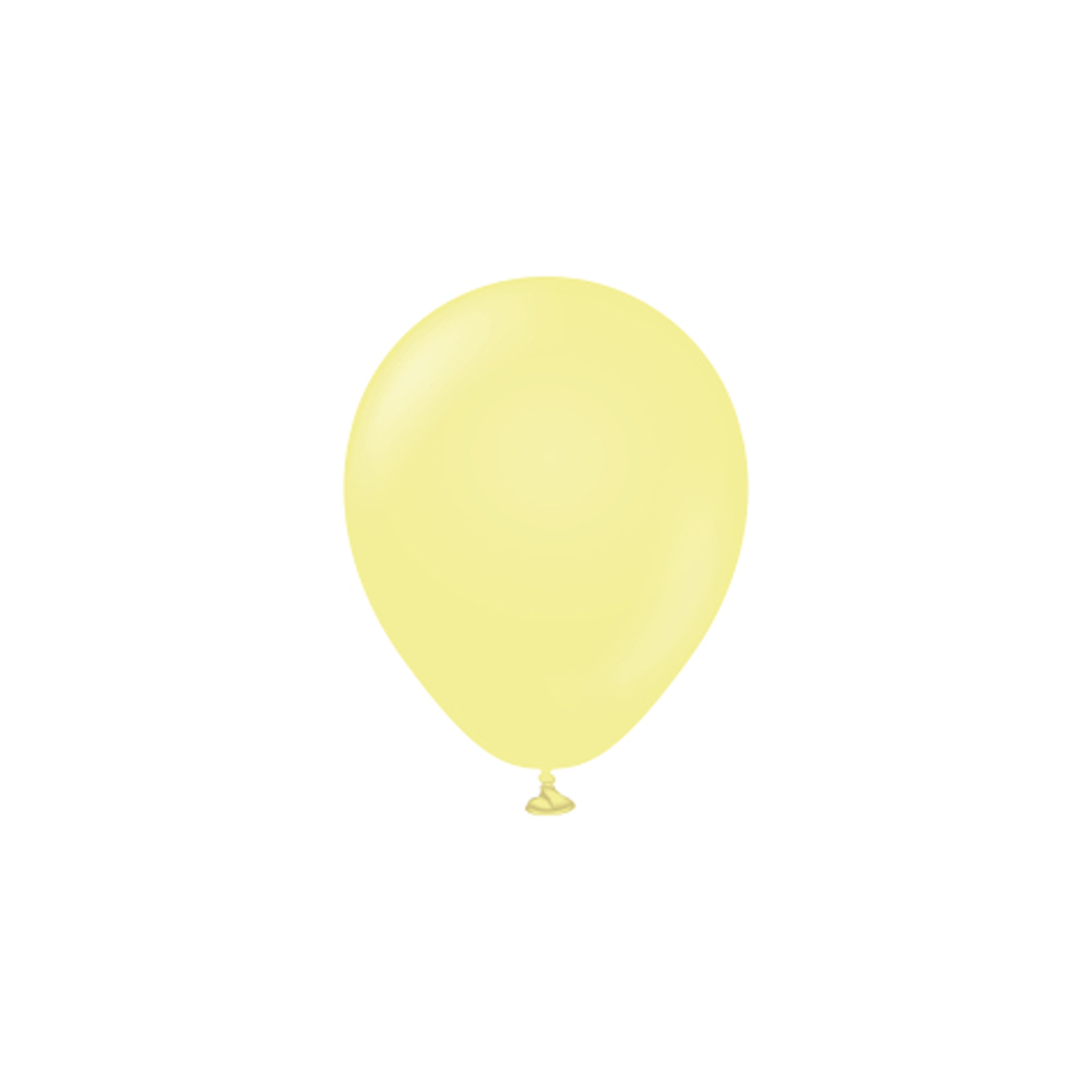 BALON MAKARON KALİSAN 5 İNÇ SARI 100 LÜ