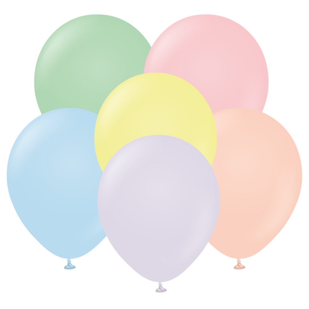 BALON MAKARON KALİSAN 12 İNÇ KARIŞIK 100 LÜ
