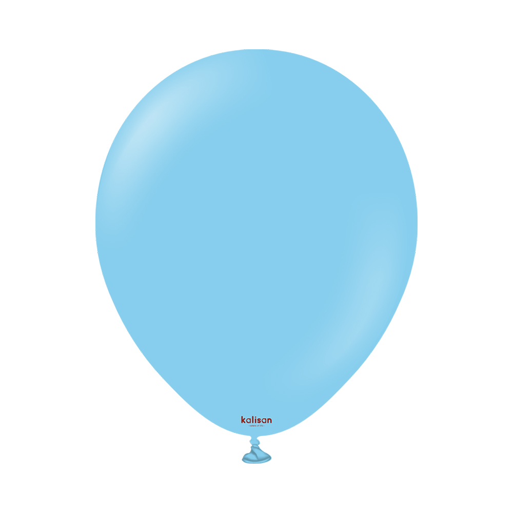 BALON PASTEL KALİSAN 12 İNÇ AÇIK MAVİ 100 LÜ