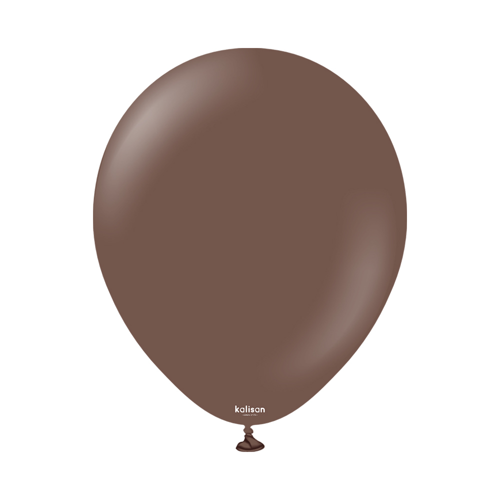BALON PASTEL KALİSAN 12 İNÇ ÇİKOLATA KAHVE 100 LÜ