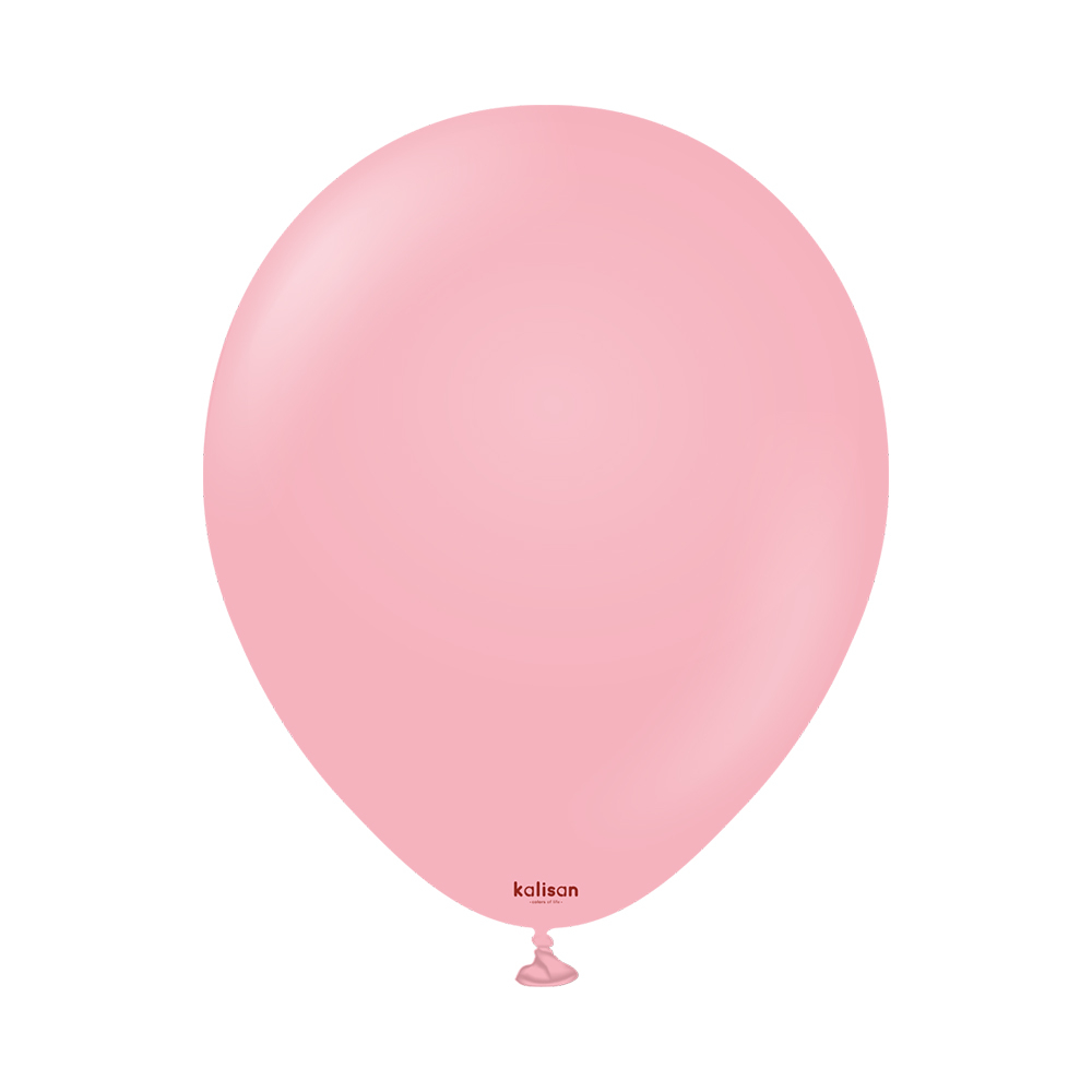 BALON PASTEL KALİSAN 12 İNÇ DOĞAL PEMBE 100 LÜ