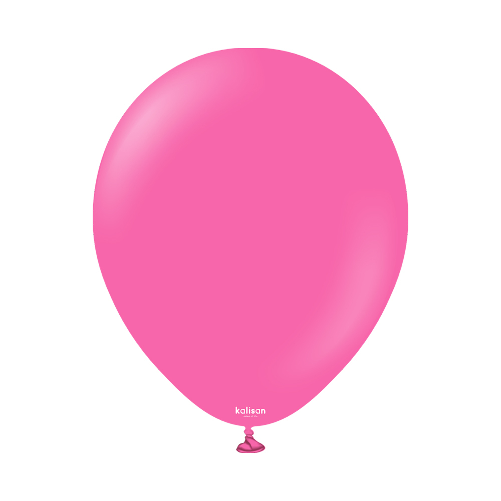 BALON PASTEL KALİSAN 12 İNÇ KOYU PEMBE 100 LÜ
