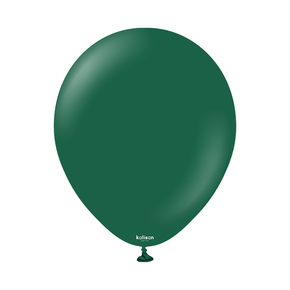 BALON PASTEL KALİSAN 12 İNÇ KOYU YEŞİL  100 LÜ