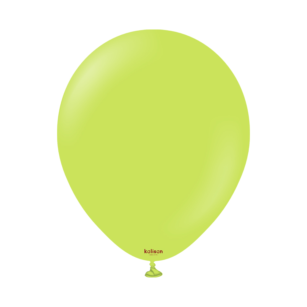 BALON PASTEL KALİSAN 12 İNÇ LİMON YEŞİLİ 100 LÜ