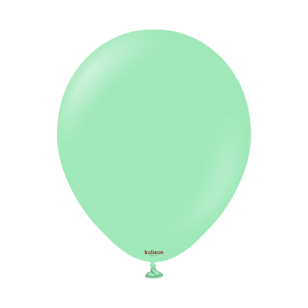 BALON PASTEL KALİSAN 12 İNÇ MİNT YEŞİLİ 100 LÜ