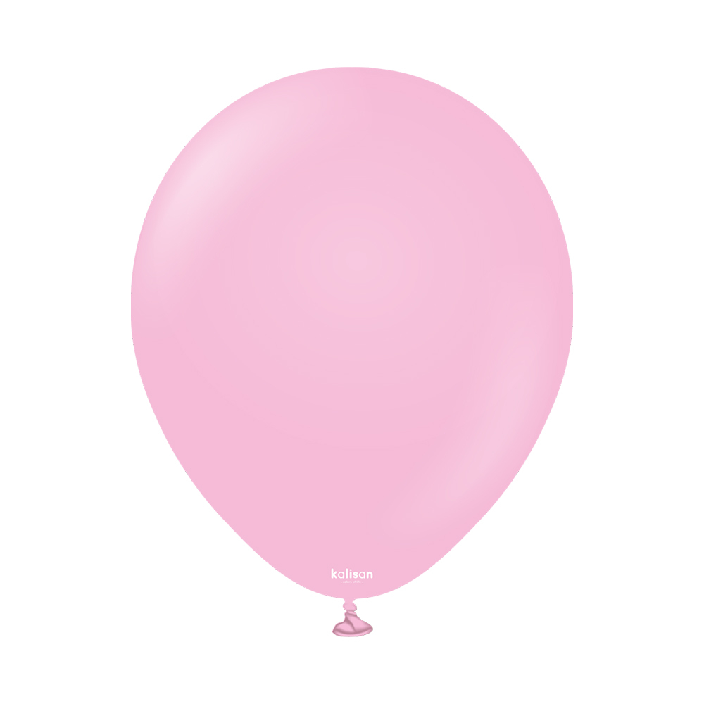 BALON PASTEL KALİSAN 12 İNÇ ŞEKER PEMBE 100 LÜ
