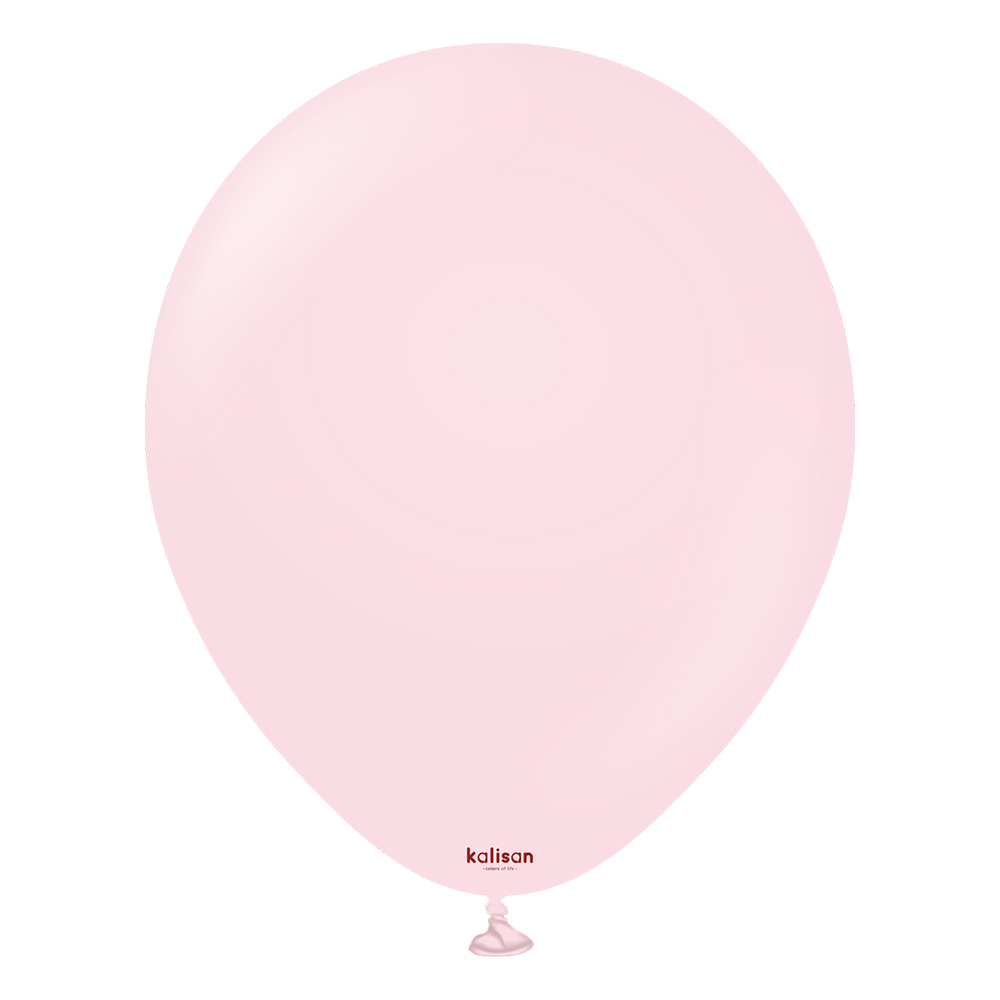 BALON PASTEL KALİSAN 18 İNÇ AÇIK PEMBE  25 Lİ