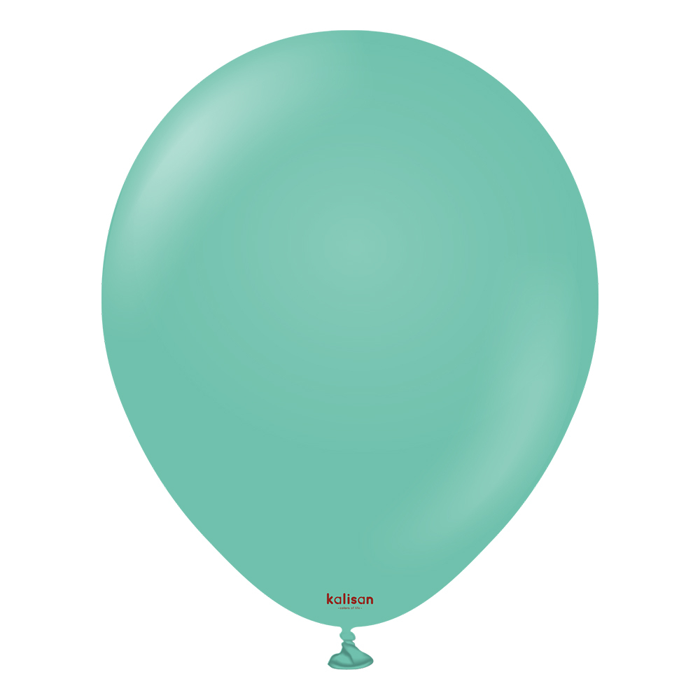 BALON PASTEL KALİSAN 18 İNÇ DENİZ YEŞİLİ 25 Lİ
