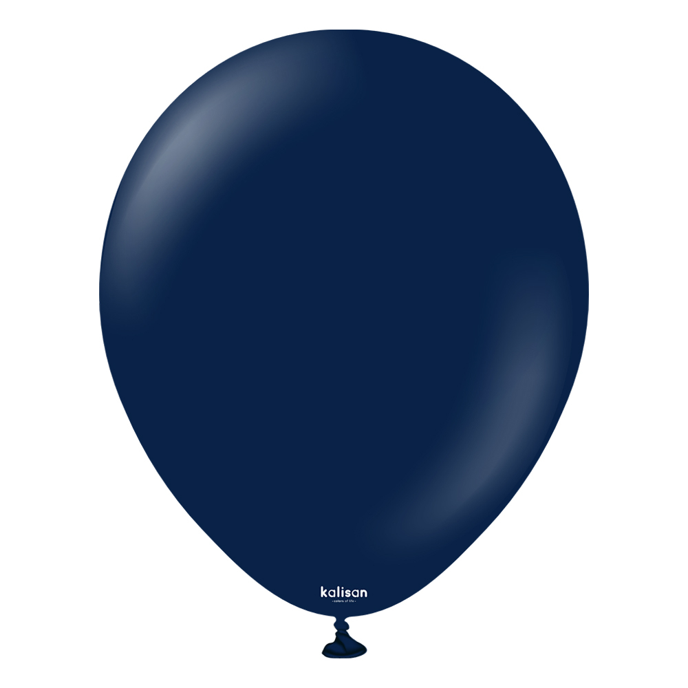 BALON PASTEL KALİSAN 18 İNÇ GECE MAVİSİ 25 Lİ