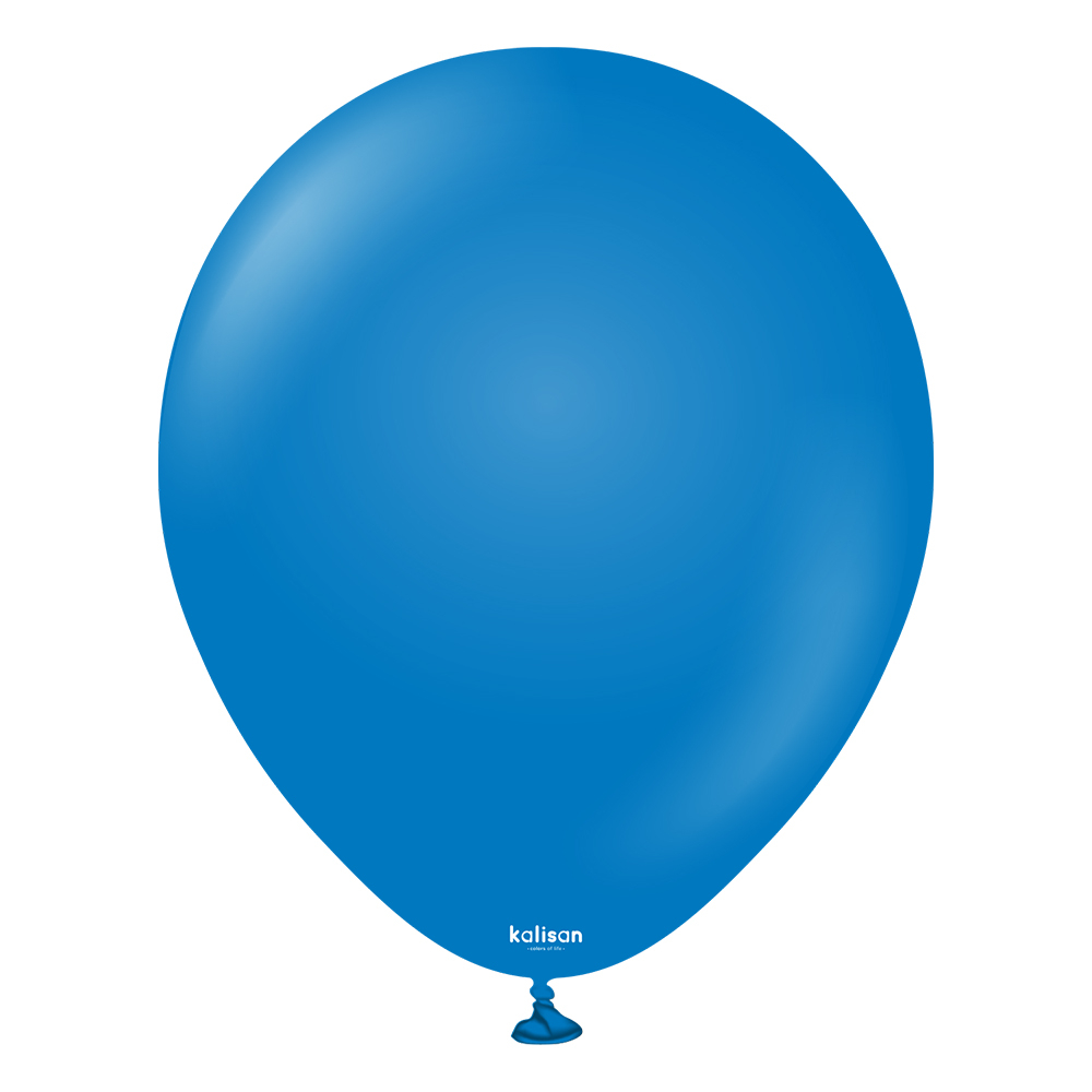 BALON PASTEL KALİSAN 18 İNÇ KOYU MAVİ 25 Lİ