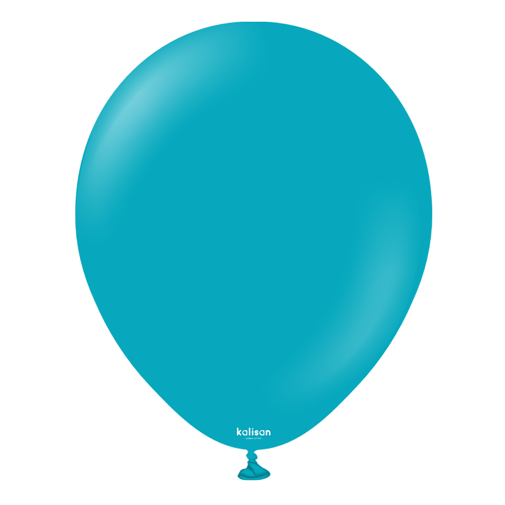 BALON PASTEL KALİSAN 18 İNÇ TURKUAZ 25 Lİ