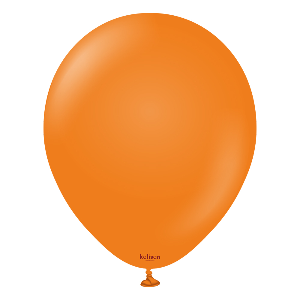 BALON PASTEL KALİSAN 18 İNÇ TURUNCU 25 Lİ