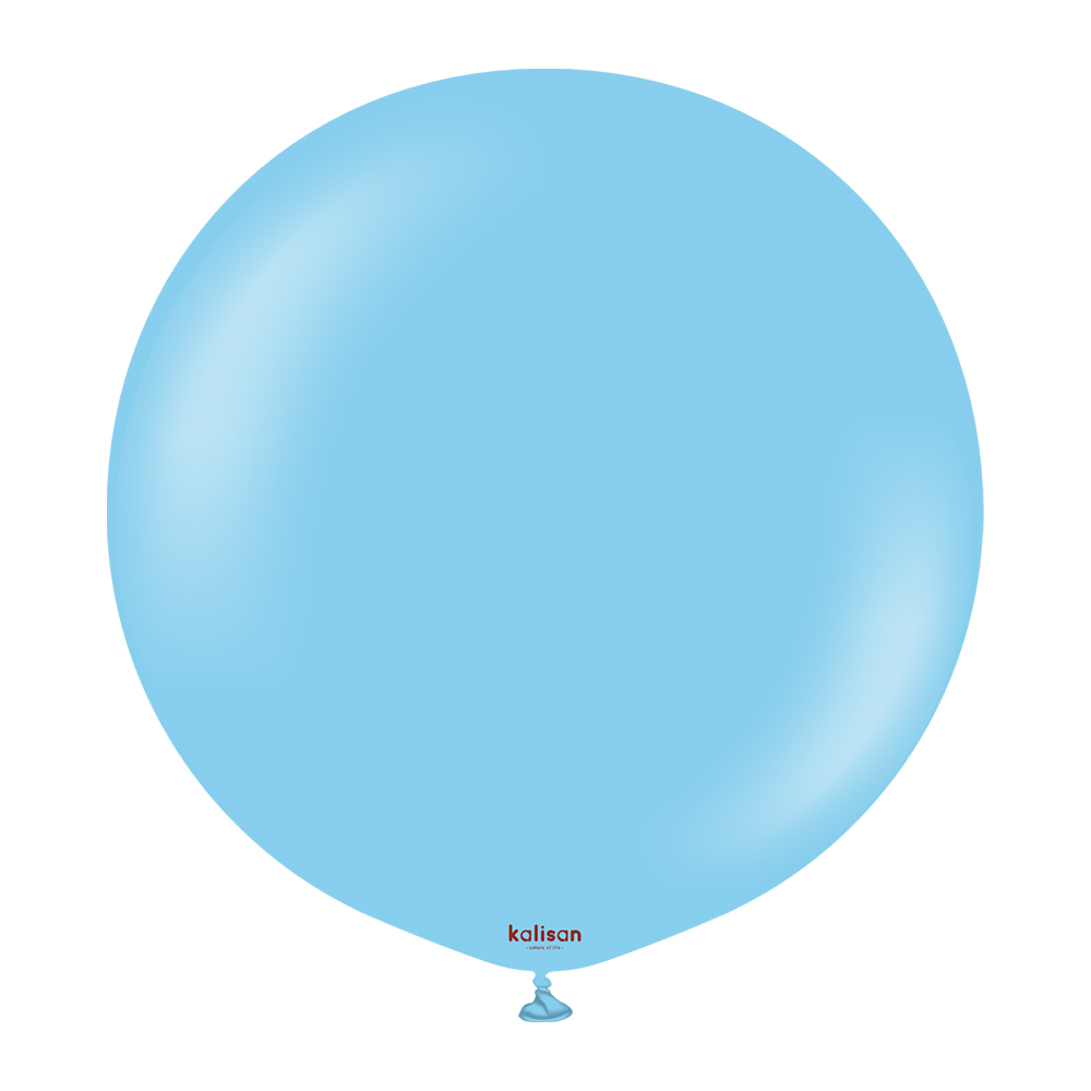 BALON PASTEL KALİSAN 24 İNÇ AÇIK MAVİ 2 Lİ