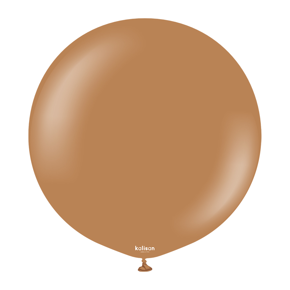 BALON PASTEL KALİSAN 24 İNÇ CARAMEL BROWN 2 Lİ