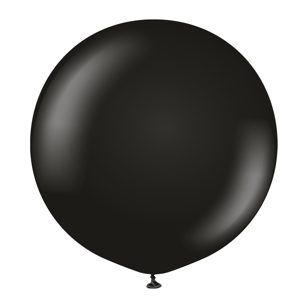 BALON PASTEL KALİSAN 24 İNÇ SİYAH 2 Lİ