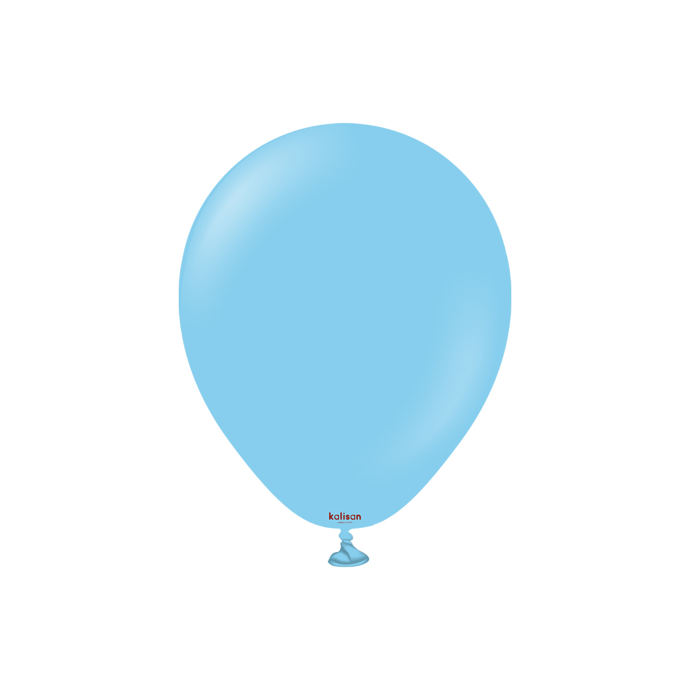 BALON PASTEL KALİSAN 5 İNÇ AÇIK MAVİ 100 LÜ