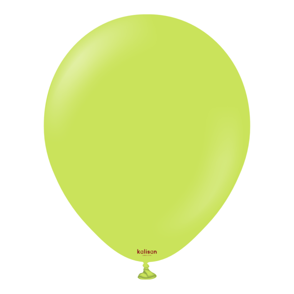 BALON PASTEL KALİSAN 5 İNÇ LIME GREEN 100 LÜ