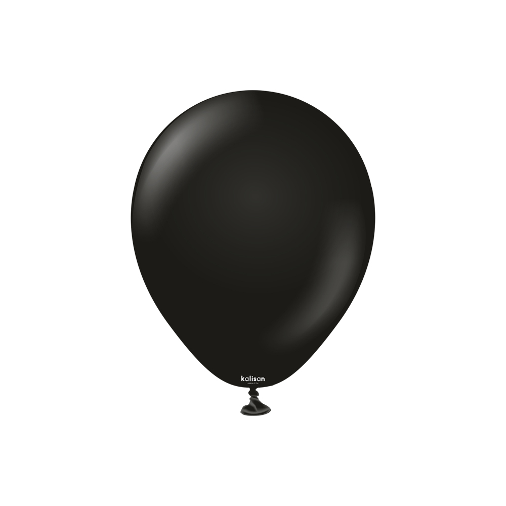BALON PASTEL KALİSAN 5 İNÇ SİYAH 100 LÜ