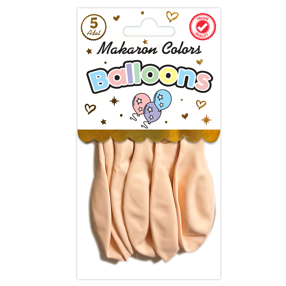 BALON PERAKENDE MAKARON SOMON 5 Lİ