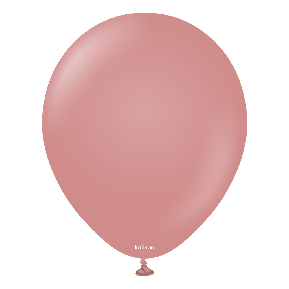 BALON RETRO KALİSAN 18 İNÇ ROSEWOOD 25 Lİ