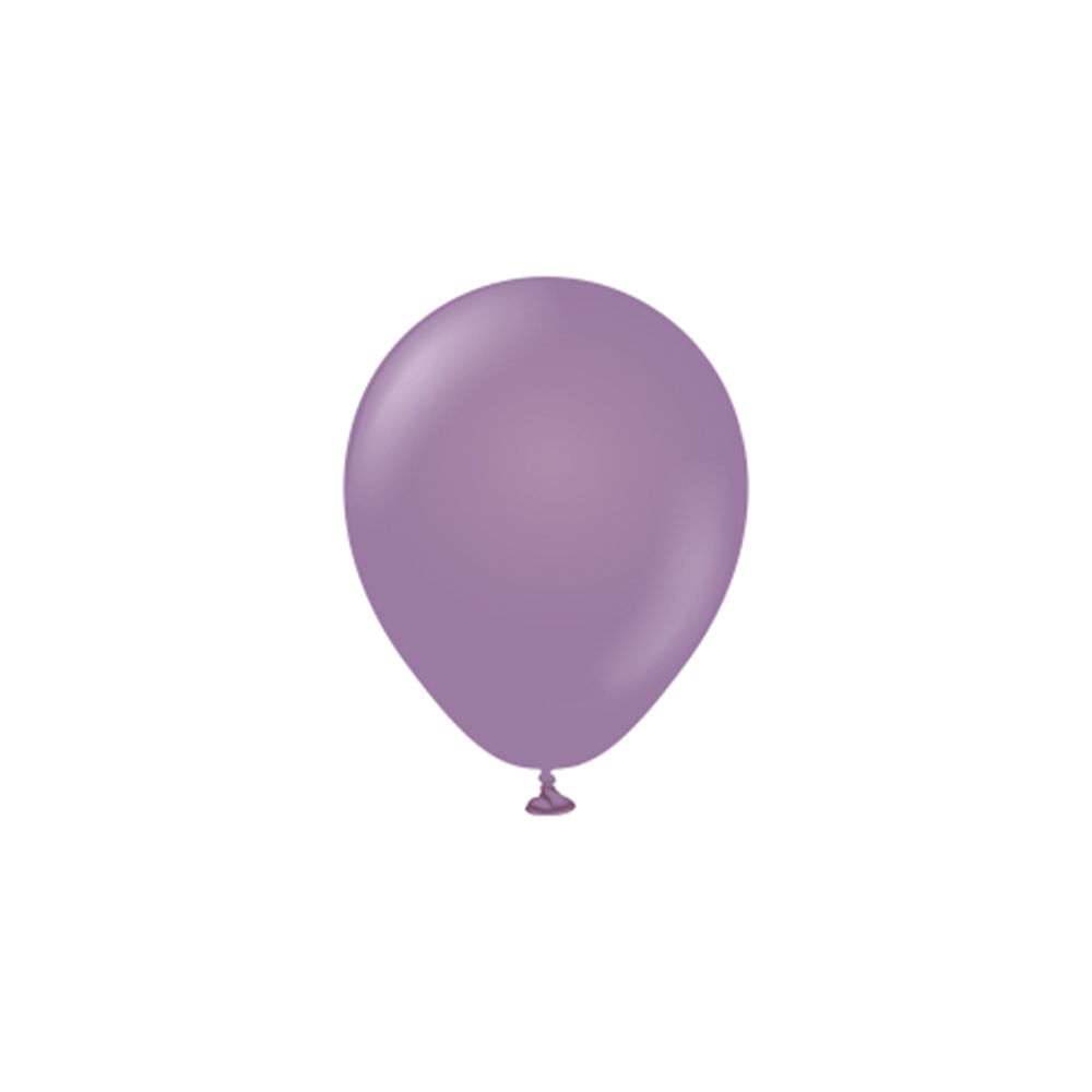 BALON RETRO KALİSAN 5 İNÇ LAVANTA 100 LÜ