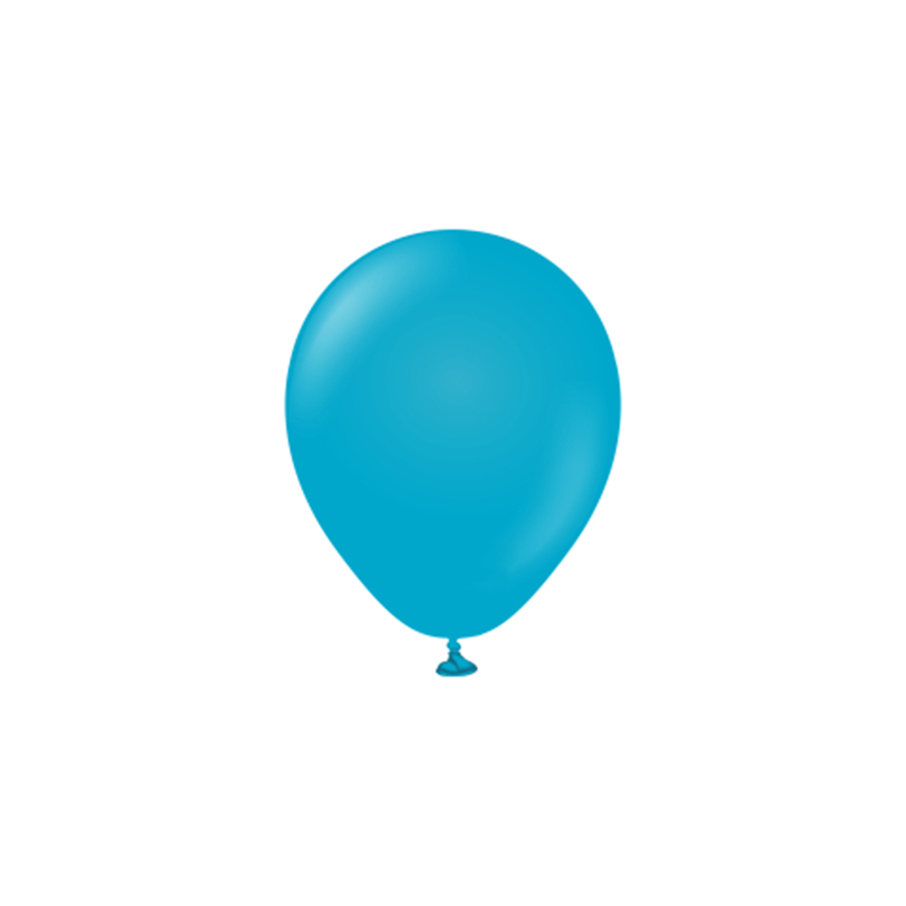 BALON RETRO KALİSAN 5 İNÇ MAVİ CAM 100 LÜ