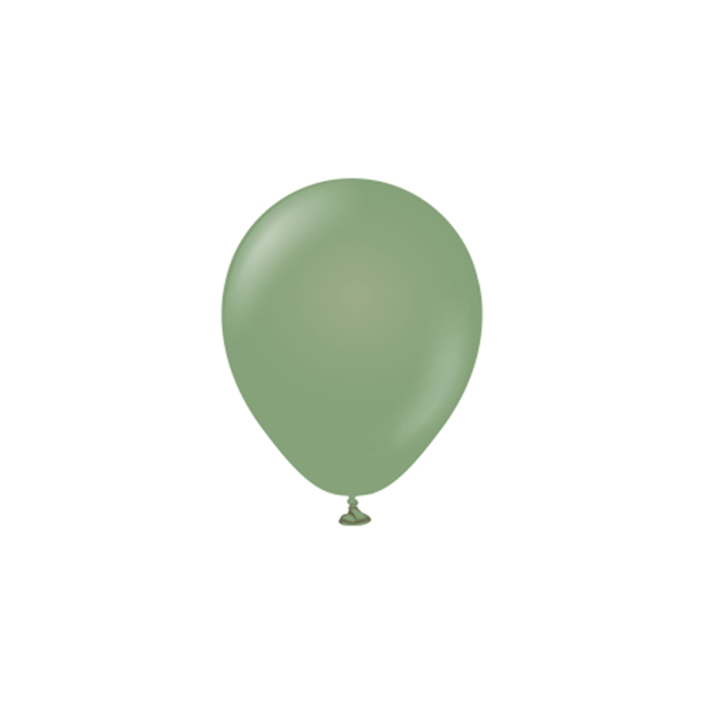 BALON RETRO KALİSAN 5 İNÇ OKALİPTUS 100 LÜ