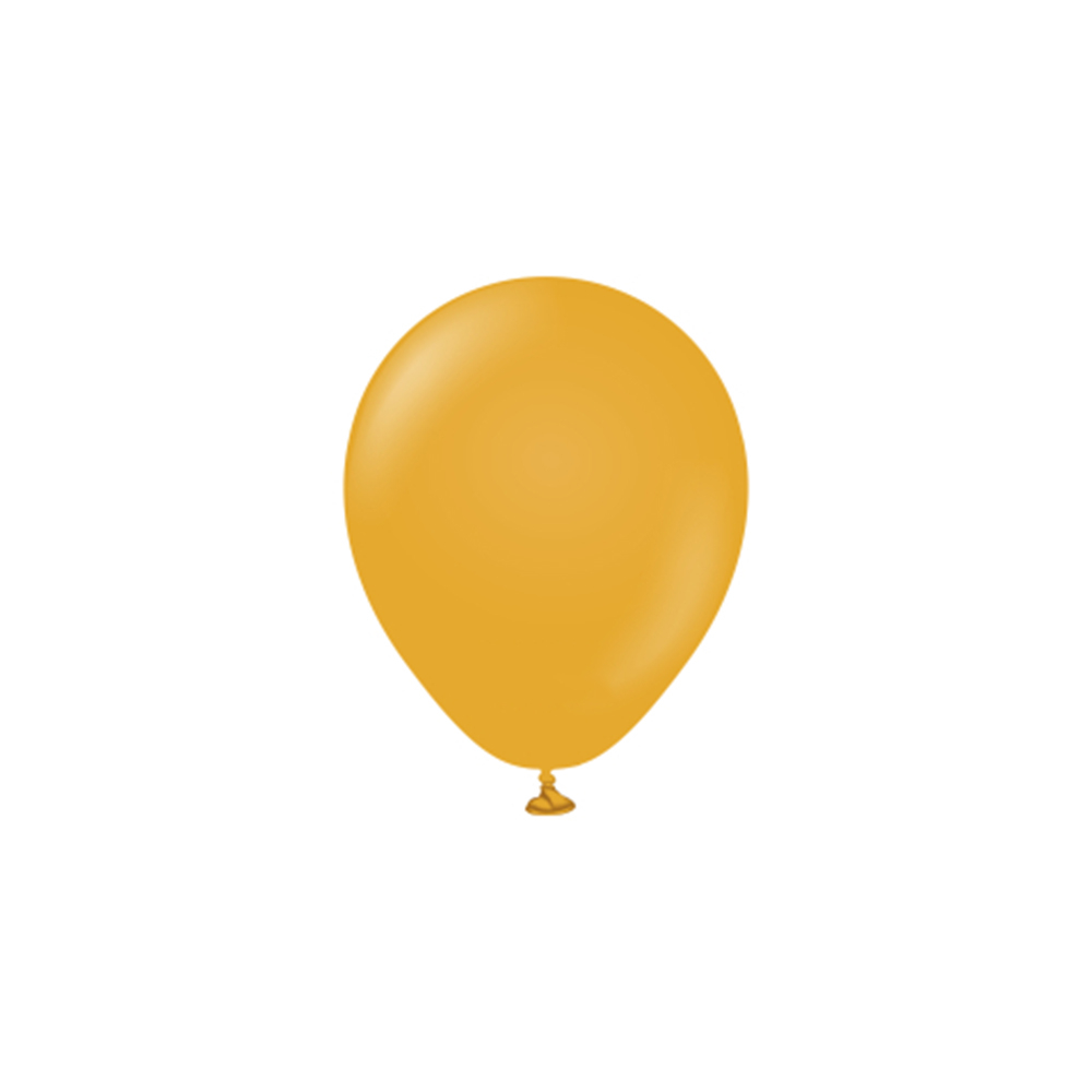 BALON RETRO KALİSAN 5 İNÇ ZERDEÇAL 100 LÜ