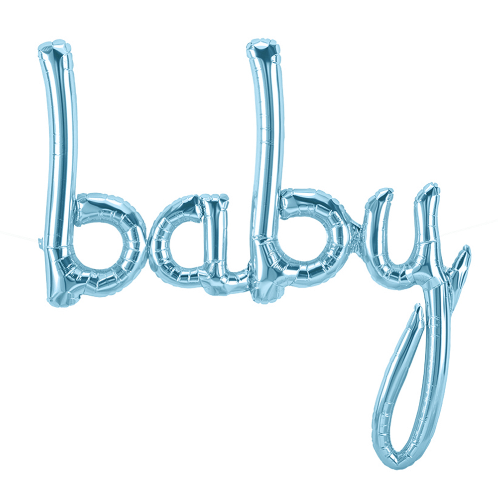 FOLYO BALON BABY İMZA MAVİ