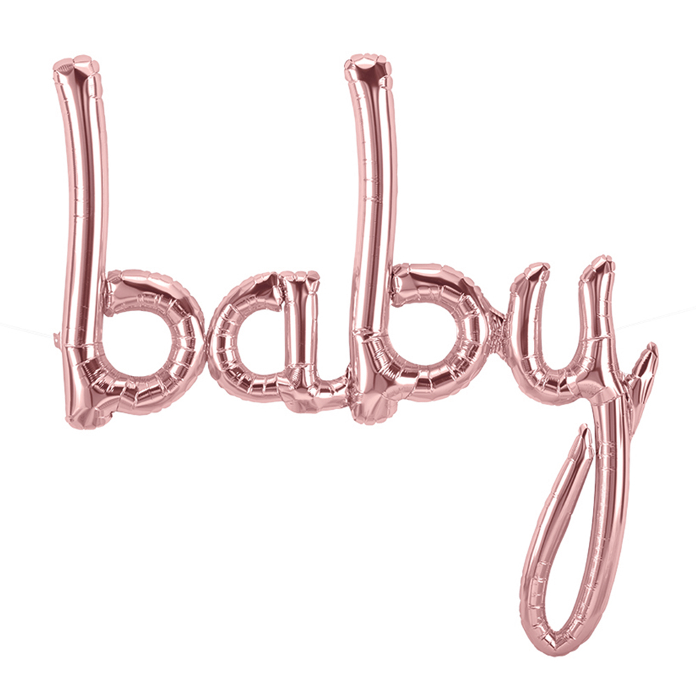 FOLYO BALON BABY İMZA ROSE GOLD