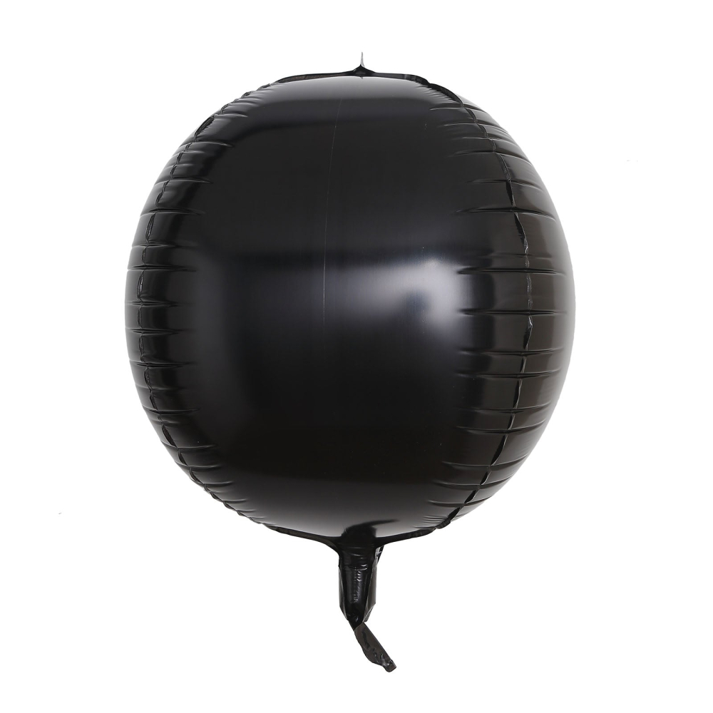 FOLYO BALON KÜRE SİYAH 22 İNÇ
