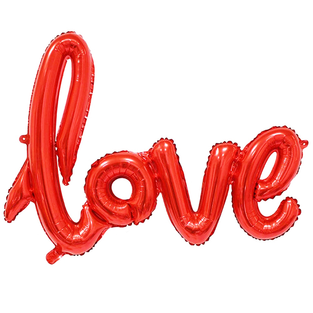 FOLYO BALON LOVE İMZA KIRMIZI