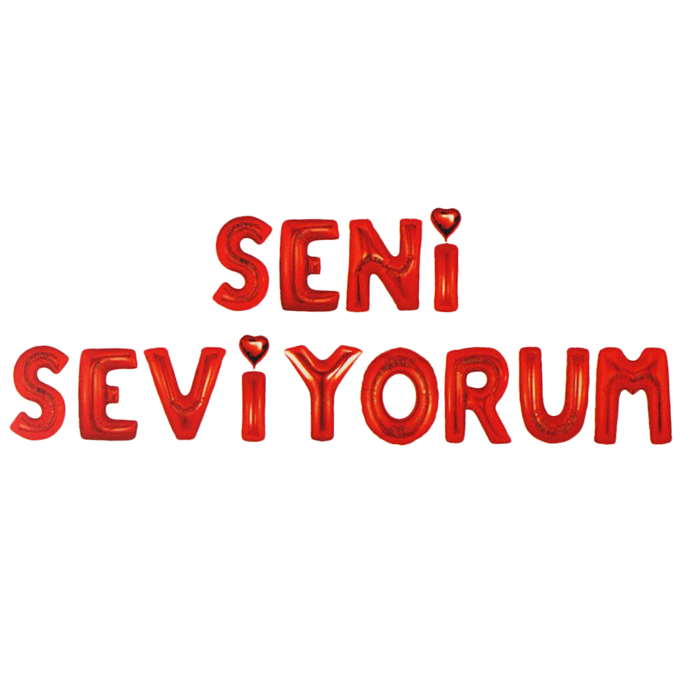 FOLYO BALON SENİ SEVİYORUM 16inç  