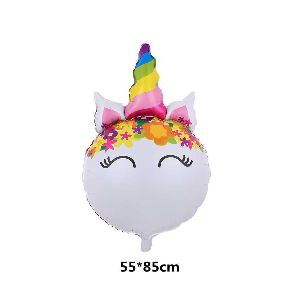 FOLYO BALON UNİCORN EYELASH FLOWER 36inç 