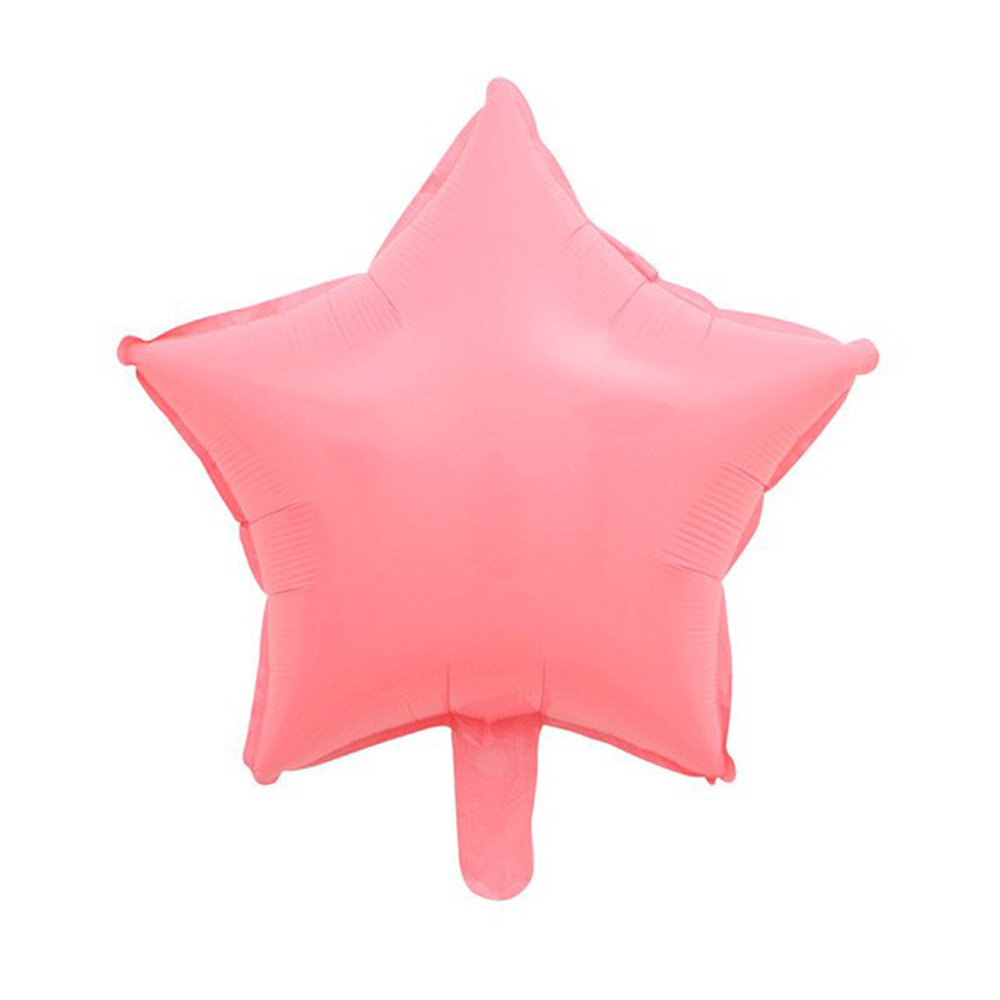 FOLYO BALON YILDIZ 18 İNÇ MAKARON PEMBE