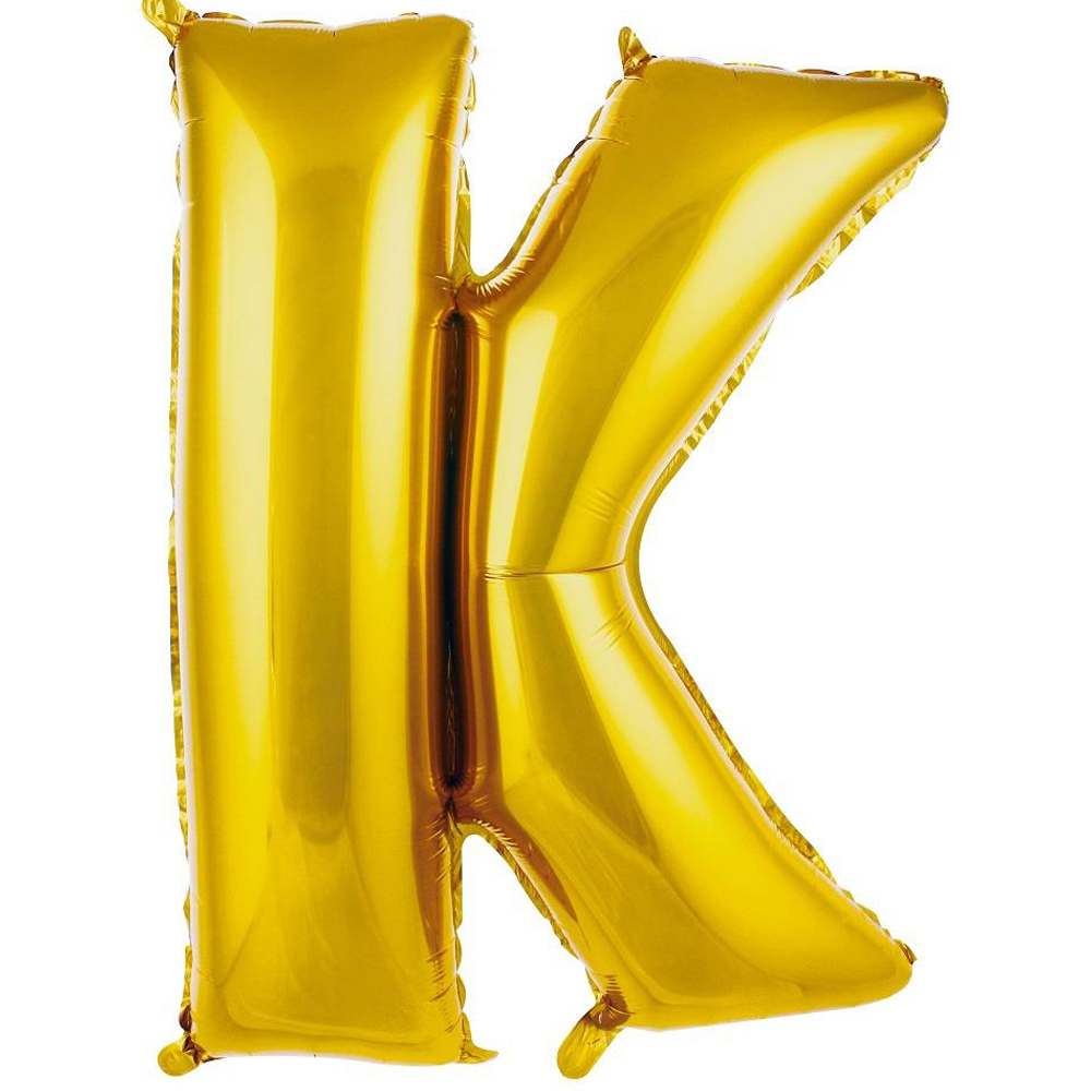 HARF FOLYO BALON 40 İNÇ ALTIN -K-
