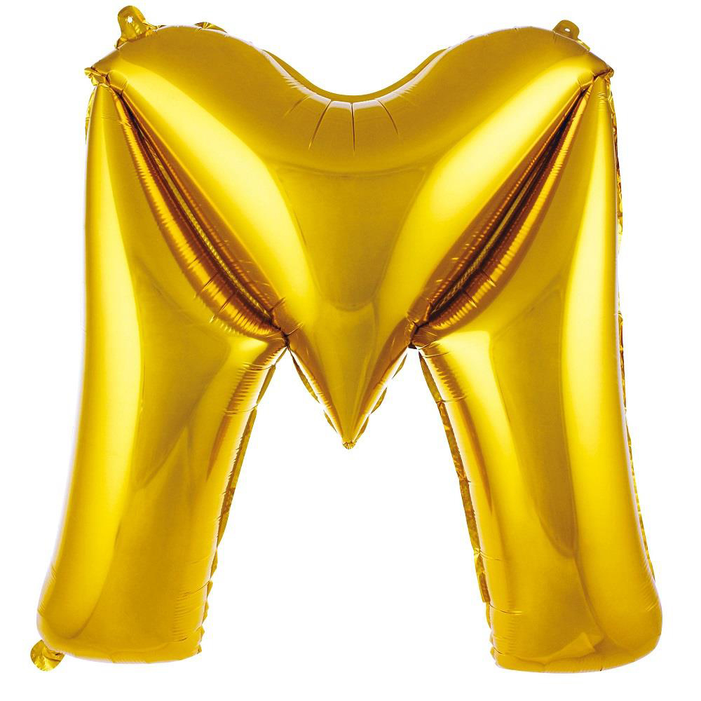 HARF FOLYO BALON 40 İNÇ ALTIN -M-